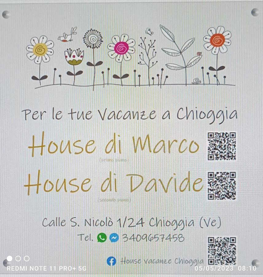 Appartement Chioggia House Di Marco Extérieur photo